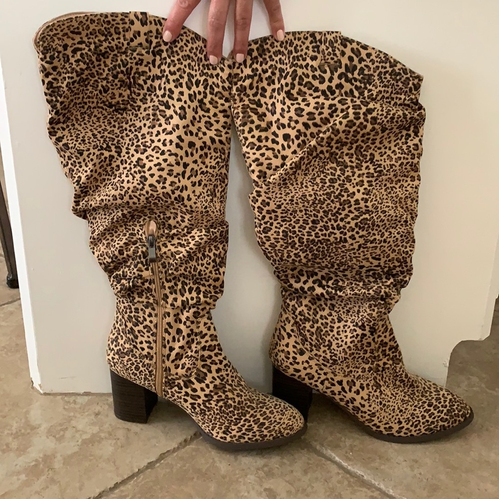 Cheetah Boots